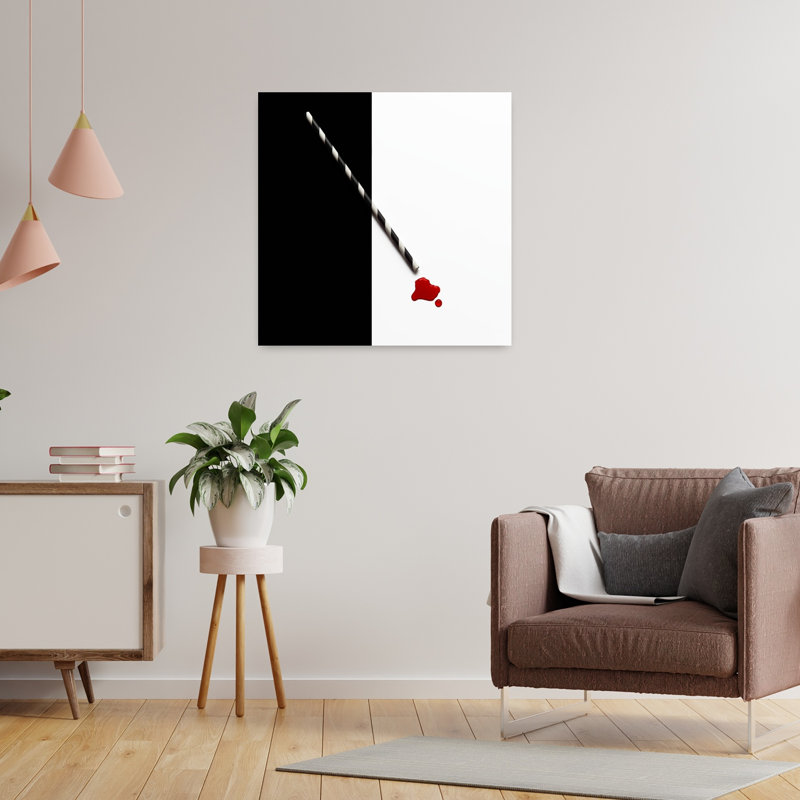 Art contemporain, art contemporain abstrait, H 24 po x l 24 po