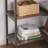 3-Tier Corner Bookshelf L-Shaped Bookcase Storage Display Rack Metal Frame for Living Room Office-867681808