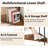 Corner Computer Desk with Power Outlet-204094277