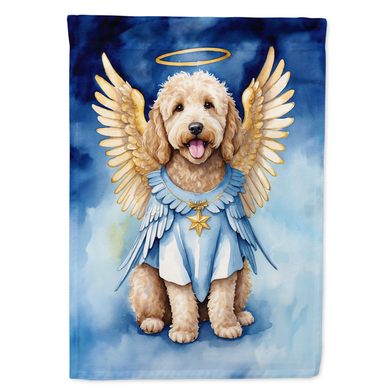 Goldendoodle drapeau de jardin mon ange
