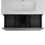 Ensemble de meuble-lavabo mural simple 40 po avec plateau en céramique Veneto-50807986-50807987