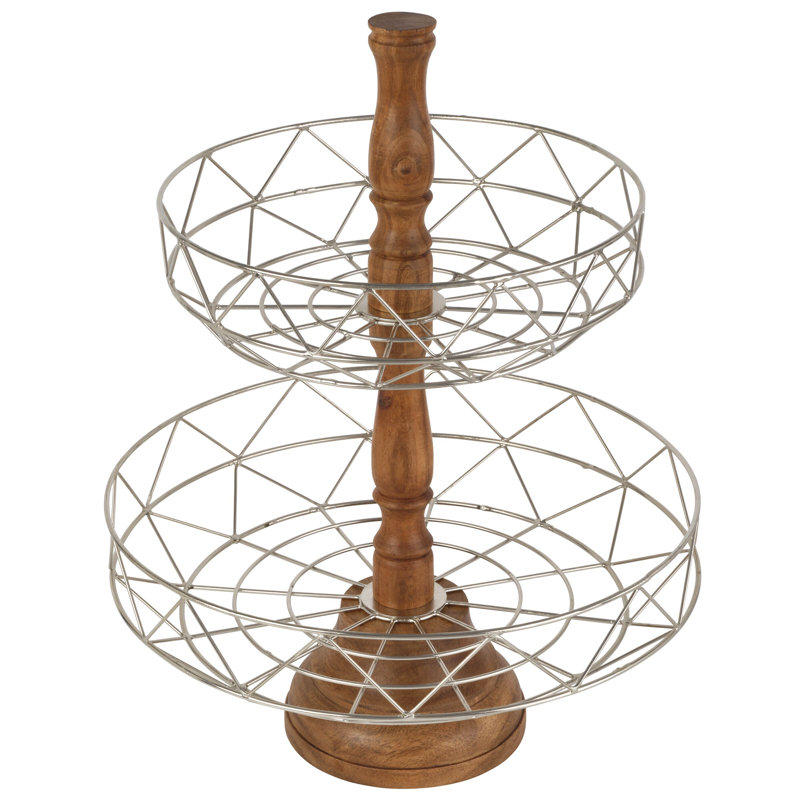 Mikasa Gourmet Basics Sidney 2 Tier Basket
