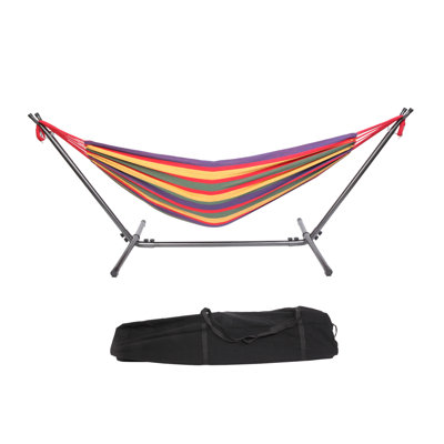 Outopee 2 Person Classic Hammock with Stand