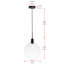 Luminaire suspendu sphérique 1 lumière Hammel-1995852376-1995852380