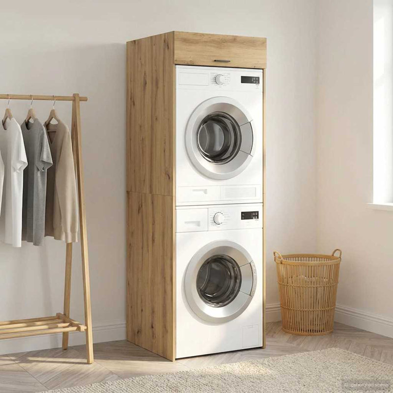 Freestanding Bathroom Cabinet, Artisan Oak