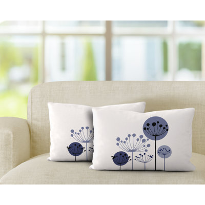 Polyester / Mélange de polyester Housse de coussin rectangulaire intérieure / extérieure lombaire et insert