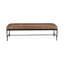 Banc en cuir Madeleine