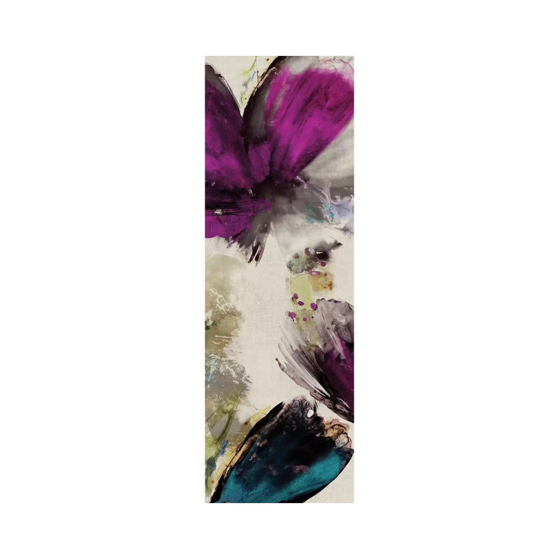 Midsummer Blooms I by Asia Jensen - Wrapped Canvas Panoramic Painting