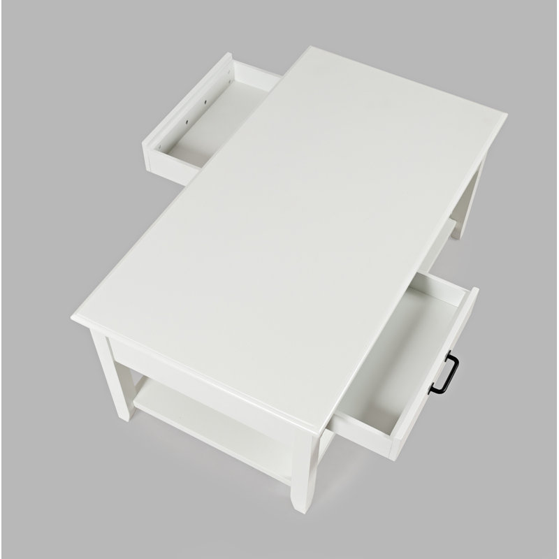 Gallaher Solid Wood Top Coffee Table