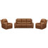 Canapé inclinable électrique avec 2 fauteuils inclinables Abarca