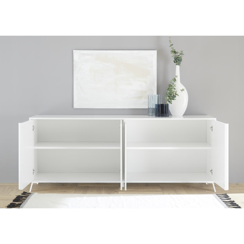 Brayde 205cm Sideboard, White