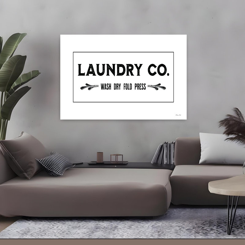 Laundry Co., art contemporain abstrait, H 32 po x l 48 po
