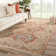 Inspirit Wool Oriental Area Rug in Blue/Beige/Red