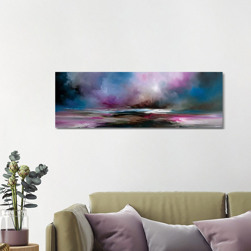 Night Fall by J.A Art - Wrapped Canvas Panoramic Gallery-Wrapped Canvas Giclée, 121.92 cm H x 40.64 cm W x 3.175 cm D