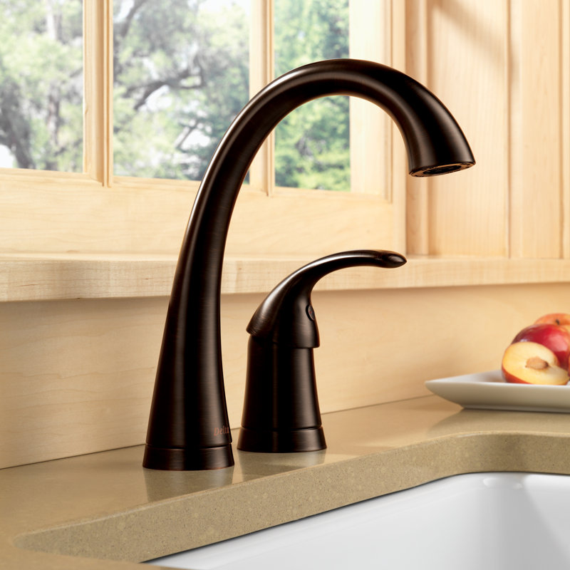 Pilar Bar Faucet with Diamond Seal Technology, Venetian Bronze