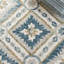 Tapis marocain beige / vert / jaune en laine / coton touffeté à la main Martha Stewart-80703830