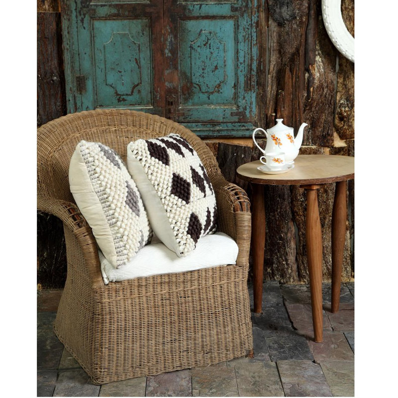 Coussin en laine 