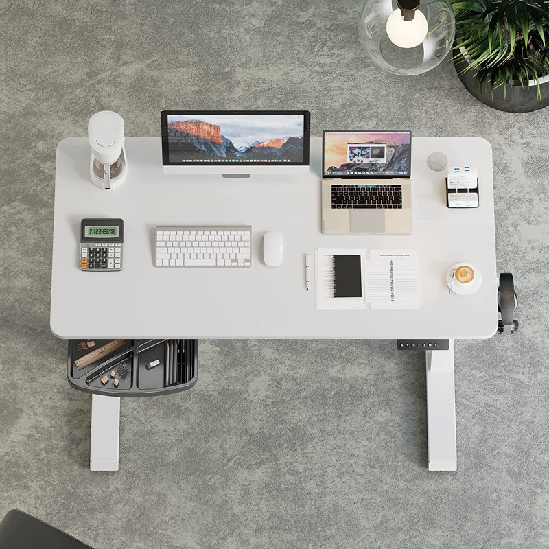 Bureau debout Dafny, Blanc