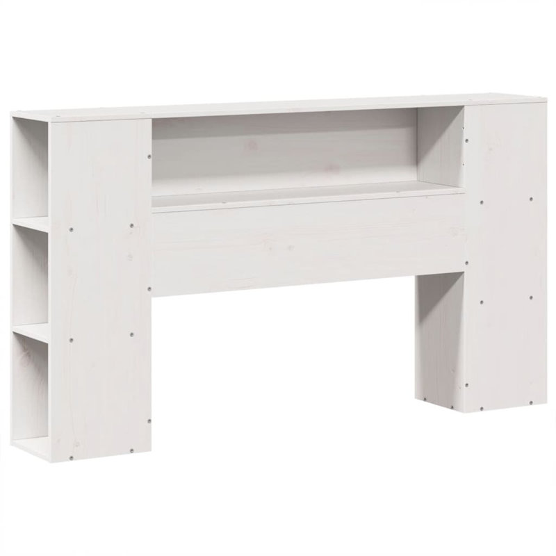 Bridey Solid Wood Bed, 140 x 200cm, White