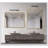 Metal Framed Rectangular Bathroom Mirror With HD Glass And Shatterproof Safety, Perfect For Modern Interiors.-1804128376-1804128377