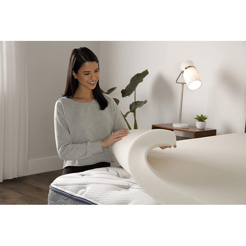 Serta CopperGel Memory Foam Mattress Topper, 3", King