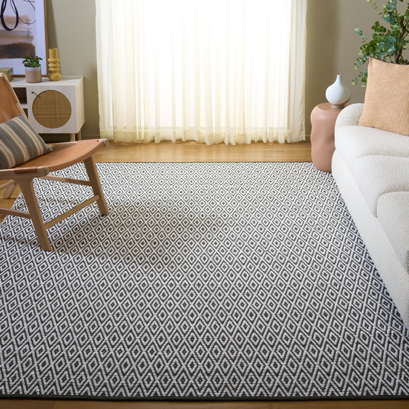 Montauk 176 Hand Woven 80% Paper Chindi; 20% Cotton Machine Washable Geometric Rug, Rectangle 8' x 10'