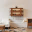 Armoire de rangement murale en bois de buis massif American Luxury Style-947792227
