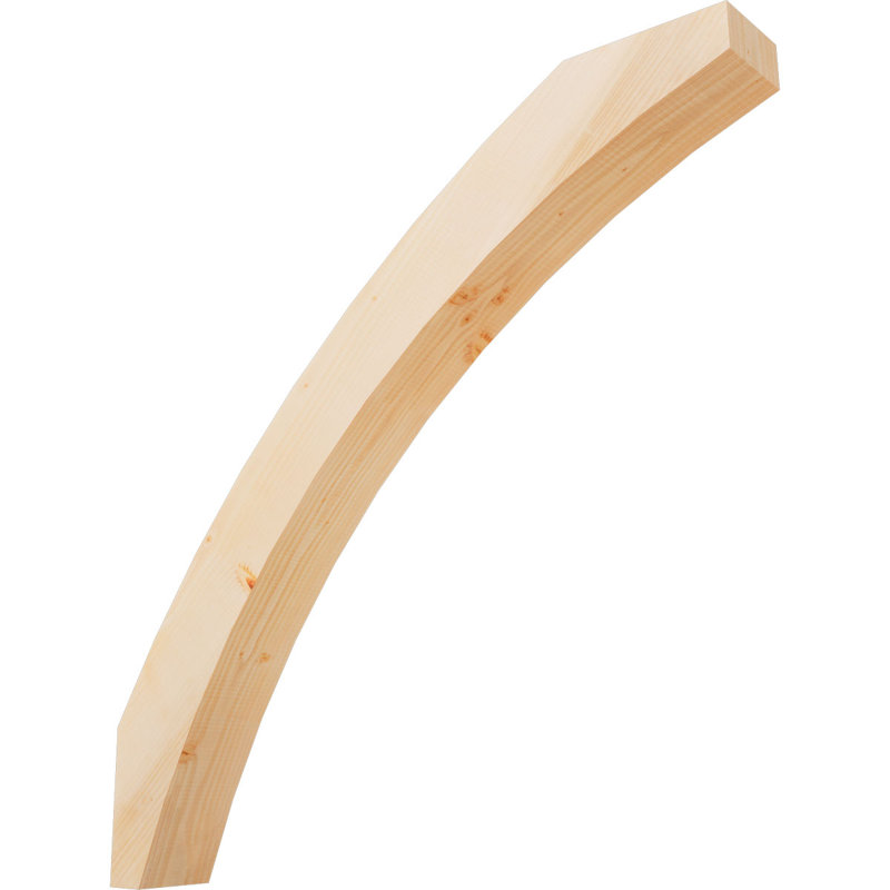 Genouillère Thorton, Sapin Douglas de 5 1/2 po (lisse), 42 po X P 42 po H