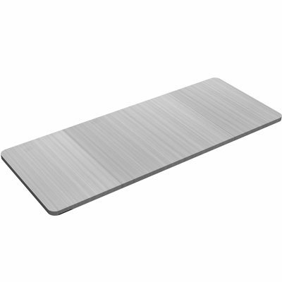 VIVO gris foncé plateau de table universel 60 po x 24 po pour cadres de bureau assis-debout