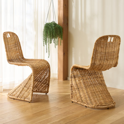 Chaise en rotin Ziaa Celeste