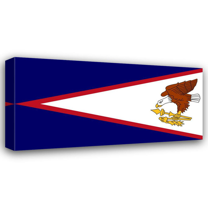 Samoa américaines, H 12 po x l 24 po