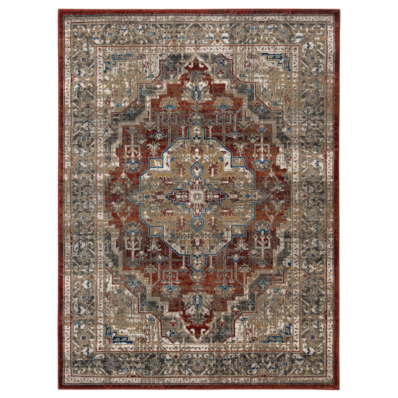 Fowles Oriental Indoor Rug, Rectangle 7'9" x 10'