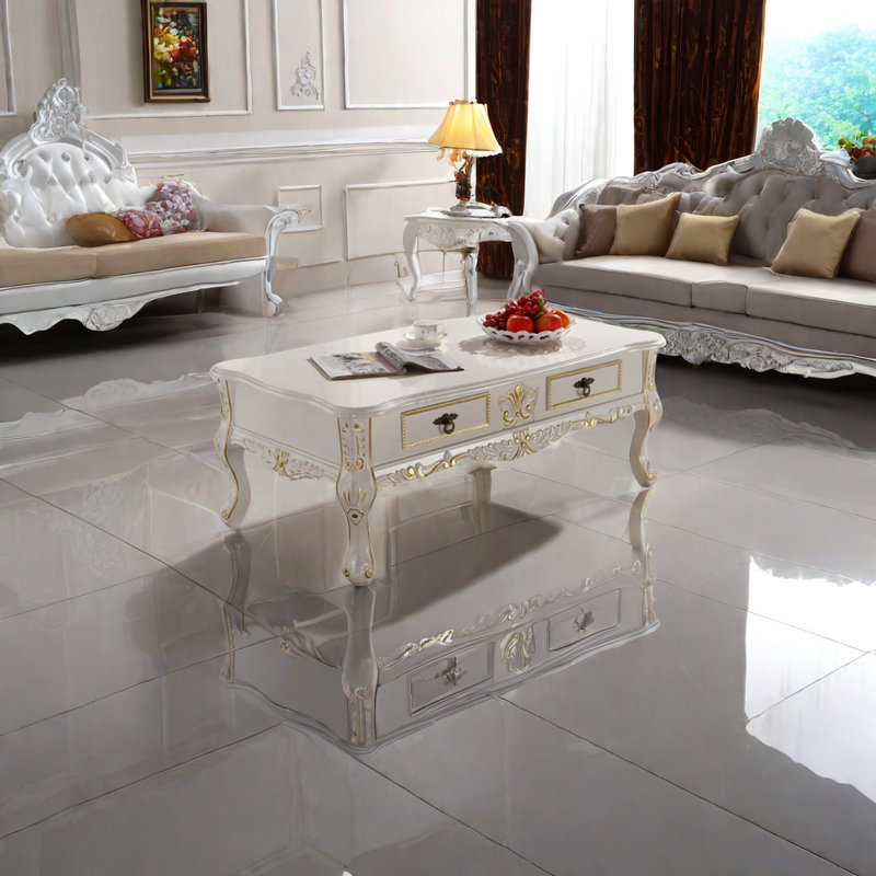 Table basse en bois massif