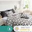 Premium Reversible Duvet Cover Set with Zipper Closure and Corner Ties-122057448