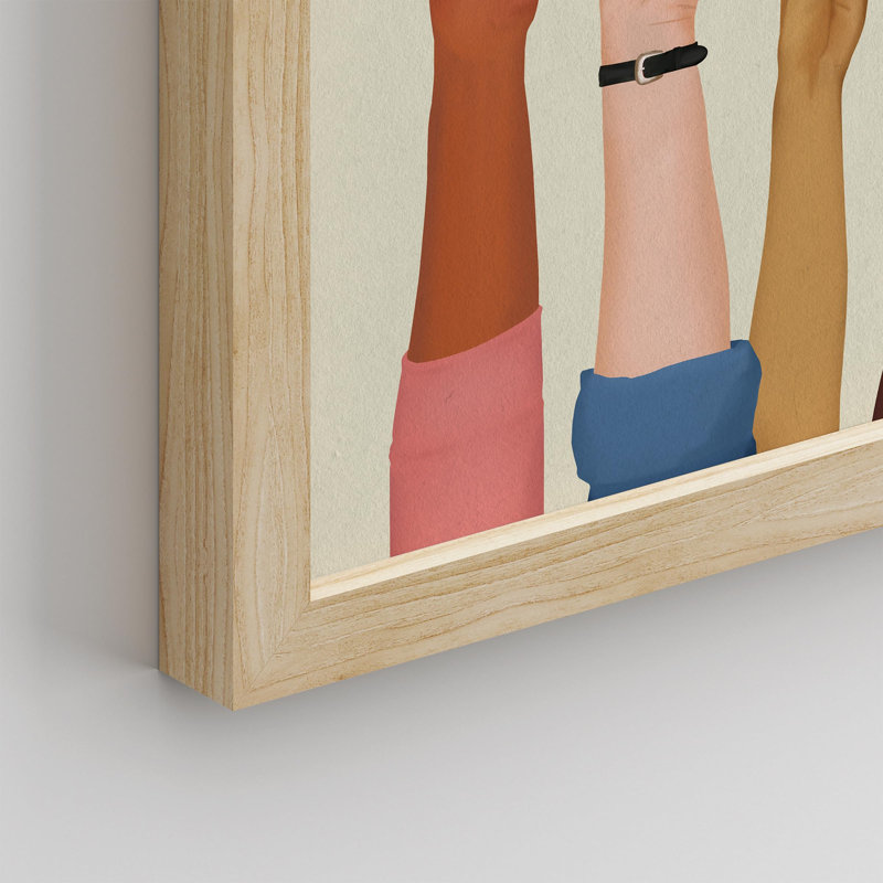 "Bureau multicentrique afro-américain d'illustration pacifique", sur papier, Naturel, H 12 po x l 16 po