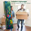 6 panneaux paravents pliables Paravents multicolores Jungle tropicale colorée Cascade d'écrans Toile Séparateur de pièce Paravent de protection autoportant Cloison d'intimité-133757701-133757703