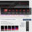 Beckemeyer Symple Stuff Black Electric Fireplace-1086394809