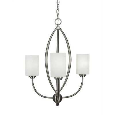 Lustre classique à 3 lumières Albreda