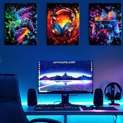 3 Piece Wrapped Canvas Print