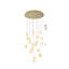 Lustre multicolore transitionnel 18 lumières -2077021608
