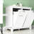 Home Floor Storage Organizer Cabinet Tilt Out Laundry Hamper Cabinet Sleek Storage Cabinet-981497487