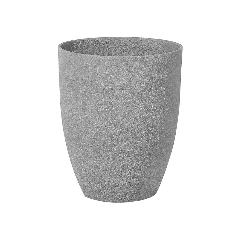 Lett Pot Planter, 42cm H x 35cm W x 35cm D, Grey