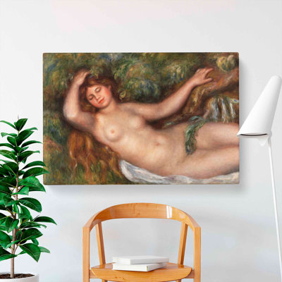 Reclining Nude by Pierre-Auguste Renoir - Wrapped Canvas