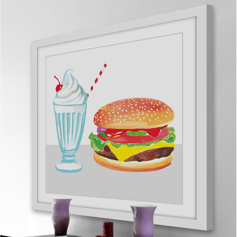 Molly Rosner - Single Picture Frame Painting, 51 cm H x 51 cm W x 3.81 cm D