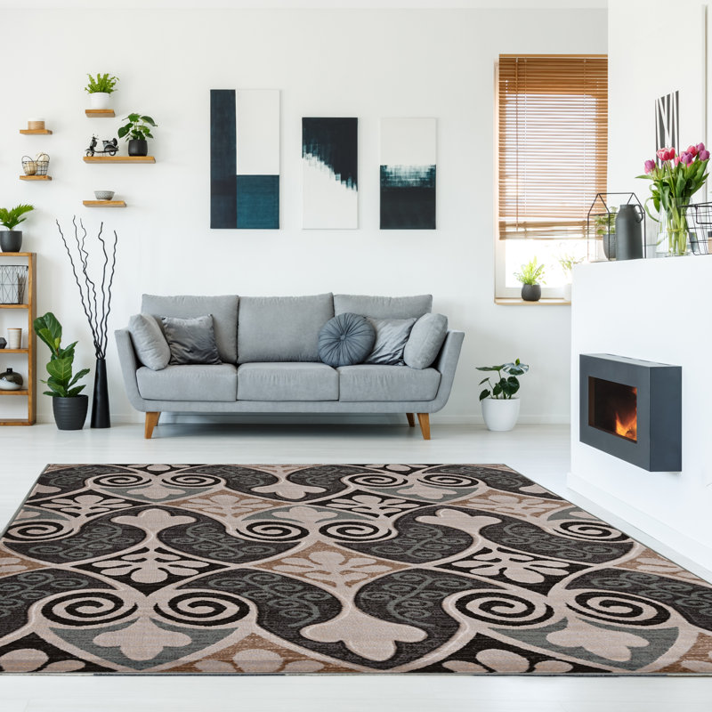 Tapis ivoire Carlee, Rectangle 8 pi x 10 pi 3 po