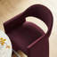 Tabouret de bar performance en velours 41 po Talia-406623763-406623764