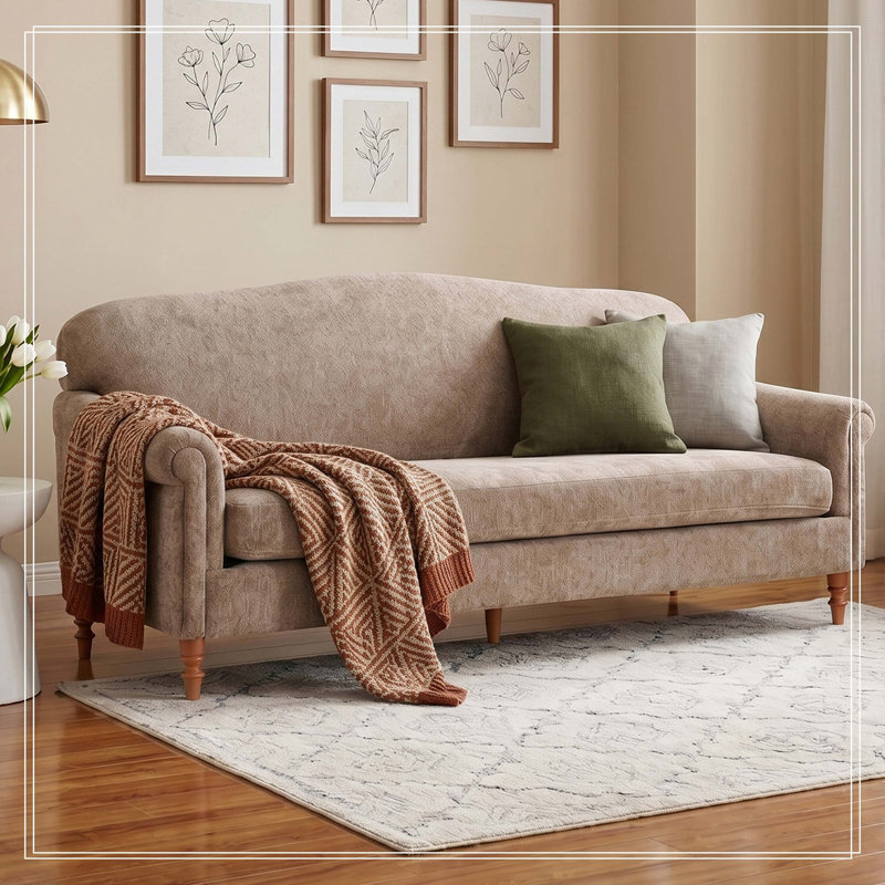 Causeuse 2 places Modern, Oatmeal