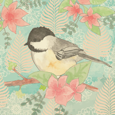 " Chickadee Day II " Painting Print