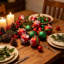 12 pièces de boules de Noël incassables - ensemble rouge et vert | plastique incassable; suspension instantanée pré-enfilée; conception légère adaptée aux branches; 12 pièces à texture mixte