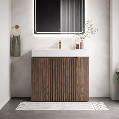 Meuble-lavabo simple 36 po Modern